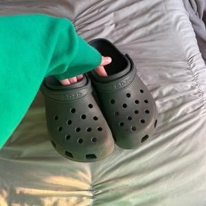 Grey Crocs